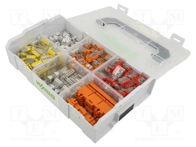 Conector Rápido, 221, Aperto de Molas, 0,2÷2,5mm2, 450v, 24a