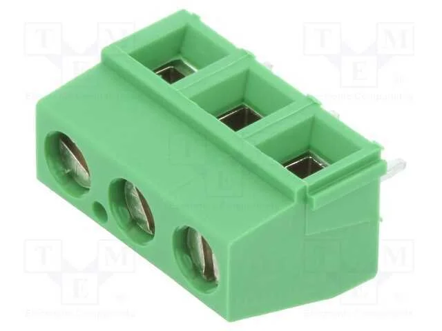 Pcb Bloco Terminal, Angulares 90, 5,08mm, Faixas: 3, para Pcb