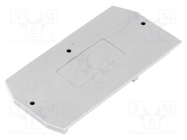 Placa extrema, cinzenta, WS-2.5