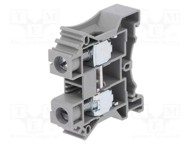 Conector: de Carril, Dc, 1,5÷25mm2, Faixas: 1, Braçadeiras: 2, Ts35