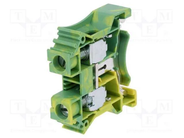 Conector: de carril, DC, 1,5÷25mm2, faixas: 1, br.