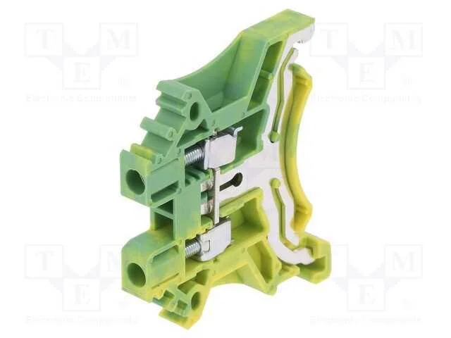 Conector: de carril, DC, 0,2÷2,5mm2, faixas: 1, b.