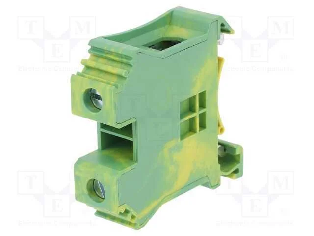 Conector: de carril, DC, 1,5÷35mm2, faixas: 1, br.