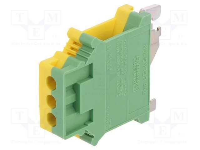 Conector: de carril, 2,5÷16mm2, faixas: 1, braçad.