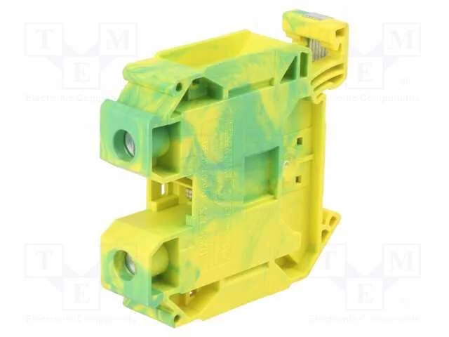 Conector: de Carril, Terminal Parafusado, Poliamida, Ts32,Ts35