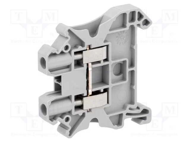 Conector: de carril, 0,14÷4mm2, faixas: 1, braçad.