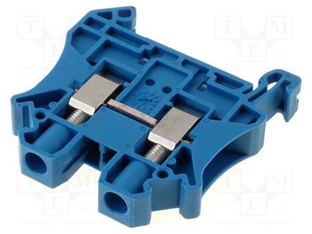 Conector: de carril, 0,2÷6mm2, faixas: 1, braçade.