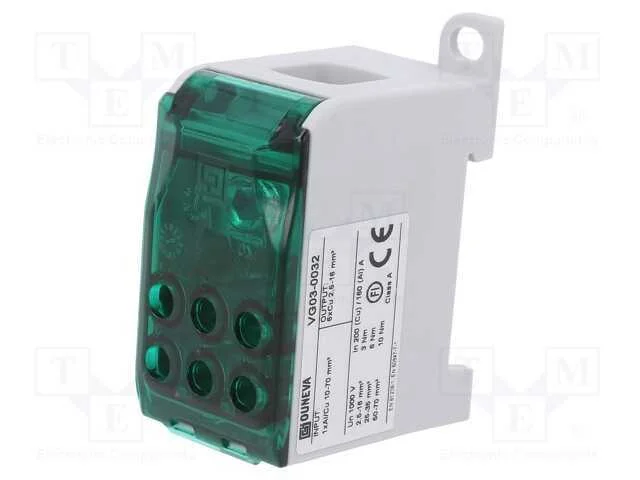 Conector: Bloco de Distribuição, Ojl, Faixas: 1, Braçadeiras: 7