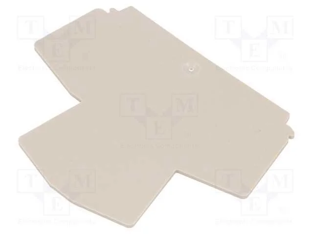 Placa extrema, W, bege, WDK2.5