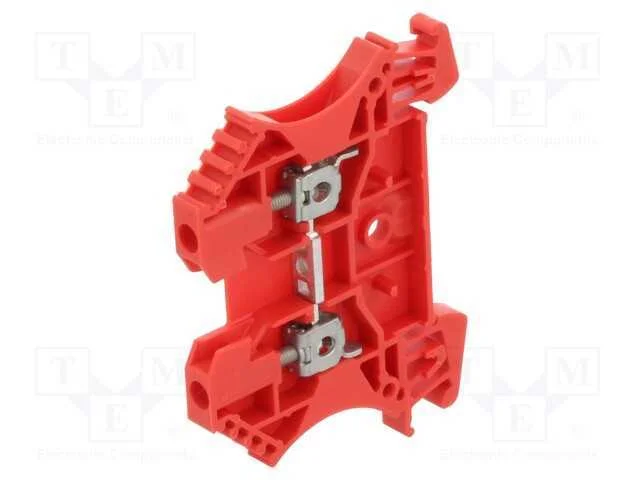 Conector: de carril, 2,5mm2, faixas: 1, braçadeir.