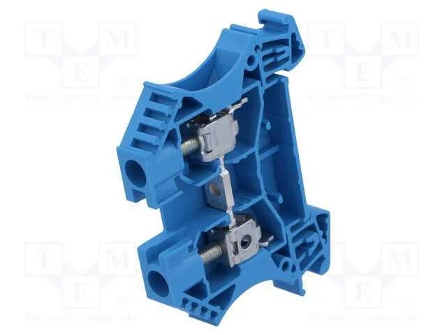 Conector: de carril, 6mm2, faixas: 1, braçadeiras.
