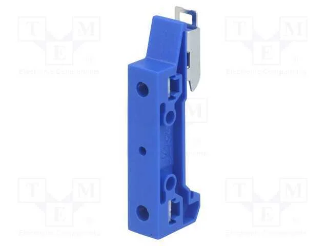 Adaptador de montagem, azul, para trilho DIN, Lar.