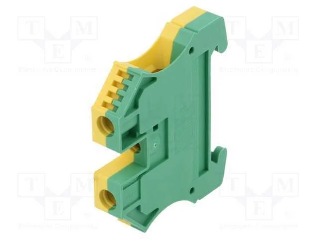 Conector: de carril, 10mm2, faixas: 1, braçadeira.