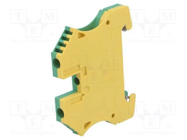 Conector: de carril, 4mm2, faixas: 1, braçadeiras.