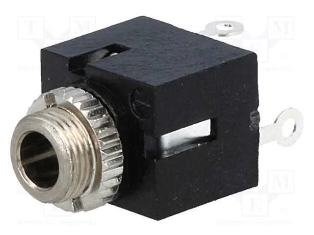 Tomada, Jack 3,5mm X 18,6mm, Fêmea, Mono, Faixas: 2, Núm.De Saíd: 3