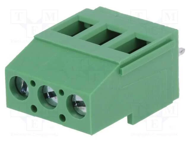 Pcb Bloco Terminal, Angulares 90, 5mm, Faixas: 3, para Pcb, 20a