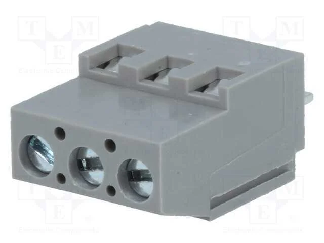 Pcb Bloco Terminal, Angulares 90, 5mm, Faixas: 3, para Pcb, 20a