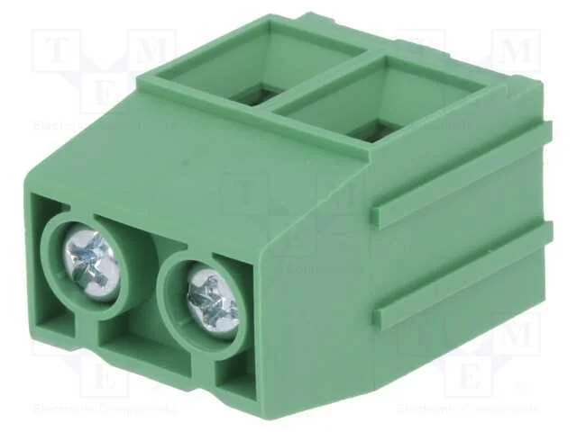 Pcb Bloco Terminal, Angulares 90, 10,16mm, Faixas: 2, para Pcb