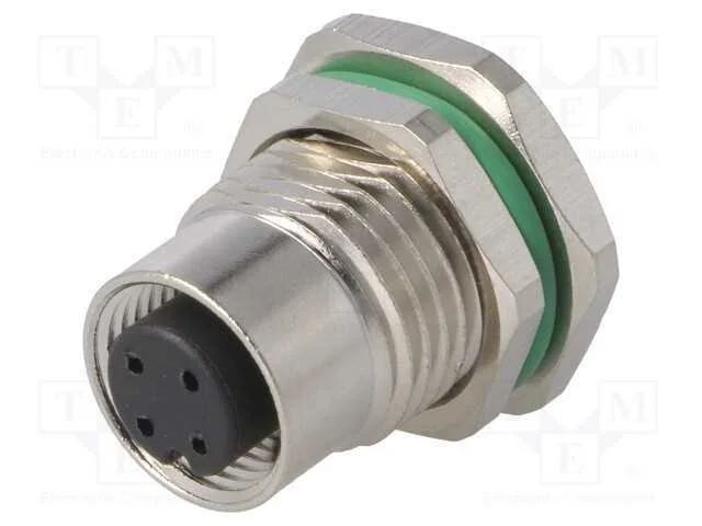 Tomada, M12, Pin: 3, Fêmea, Código A-Devicenet / Canopen, Tht, Ip67