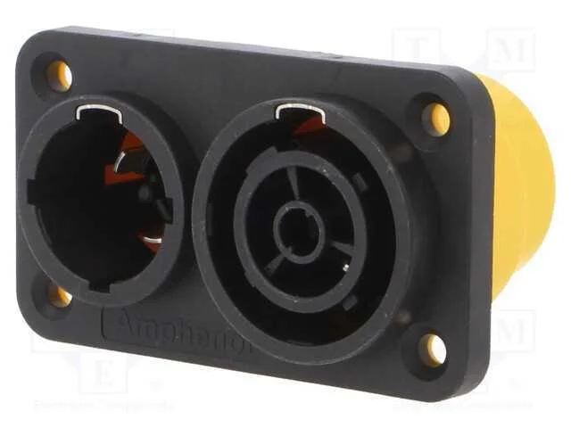 Tomada, de Alimenta&ccedil;&atilde;o, Macho + F&ecirc;mea, Pin: 3, 16a, 250v, Hpt, Ip65