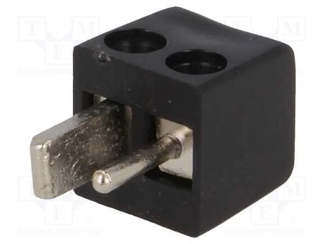 Ficha, para Colunas, Macho, Terminal Parafusado, Preta