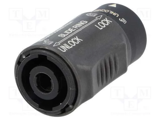 Adaptador, Pin: 4, com Cabo, 30a, 250v, Speakon
