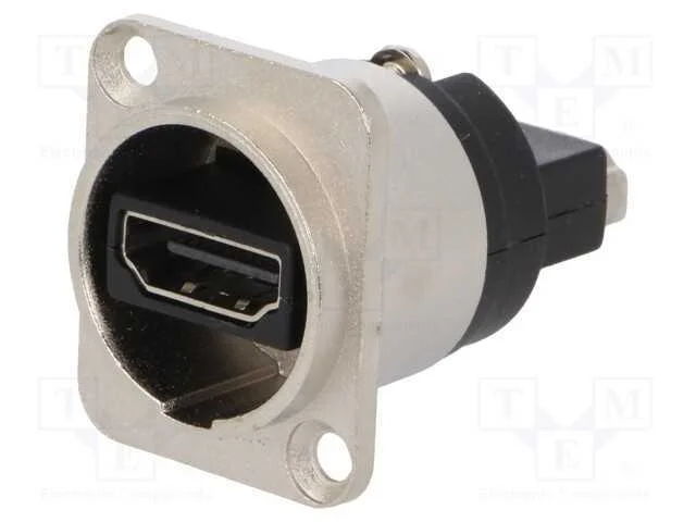 Conector, Tomada Hdmi,Em Ambos Os Lados, Ft, Blindadas, 19x24mm