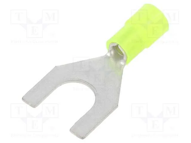 Terminal: terminal forquilha, M10, : 10,5mm, 4÷6m.