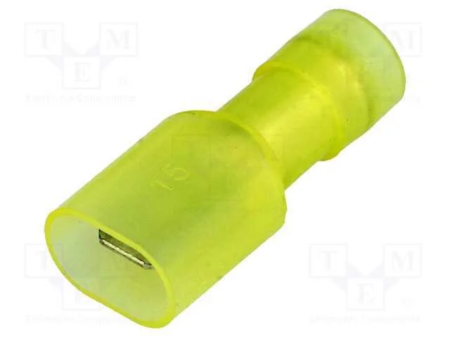 Conetor: plano, 6,3mm, 0,8mm, fêmea, 4÷6mm2, cerr.