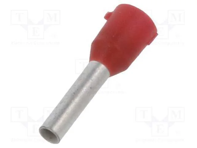 Terminal: rolo, 1,5mm2, cerrar, com cabo, isolada.