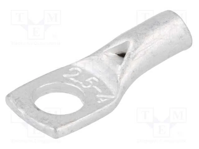 Terminal: anel tubular, M4, 2,5mm2, cerrar, com c.