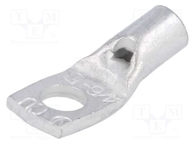Terminal: anel tubular, M5, 6mm2, cerrar, com cab.