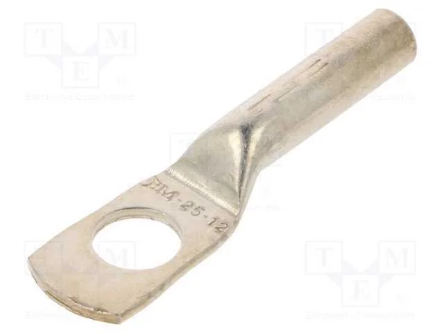 Terminal: anel tubular, M12, 25mm2, cerrar, com c.