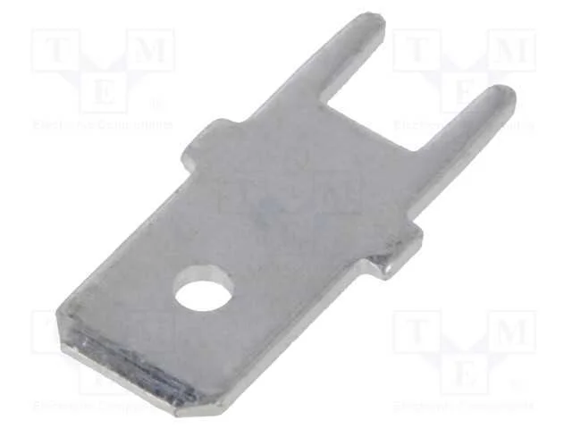Conetor: Plano, 6,3mm, 0,8mm, Fêmea, Tht, Estanhado, Latão