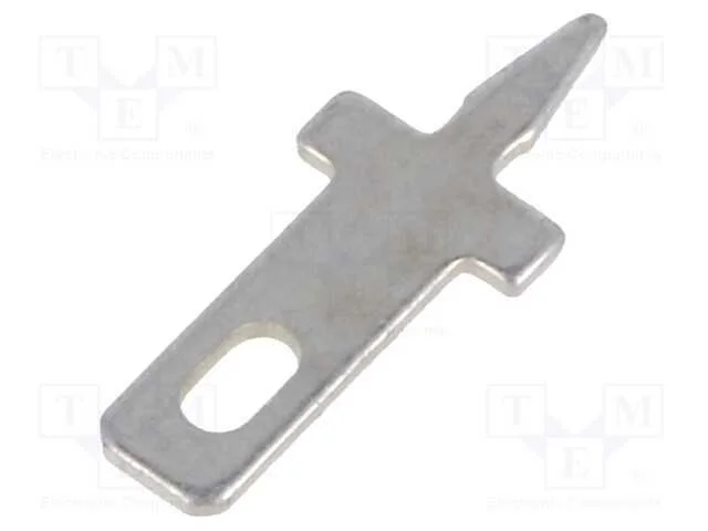 Conetor: Plano, 2,8mm, 0,5mm, Fêmea, Tht, Com.Tot: 12,5mm, Simples