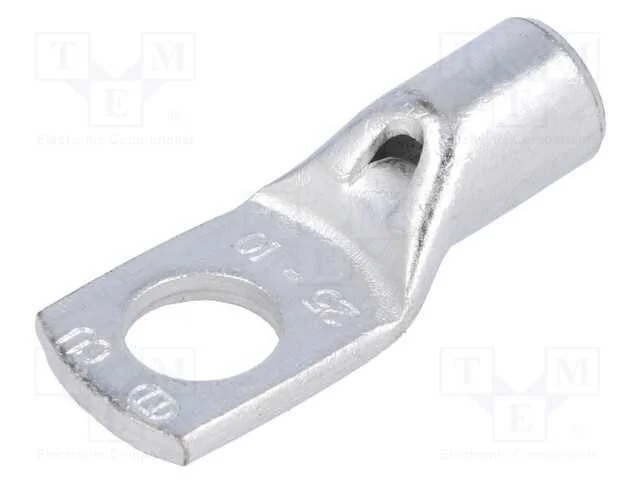 Terminal: anel tubular, M10, 25mm2, cerrar, com c.