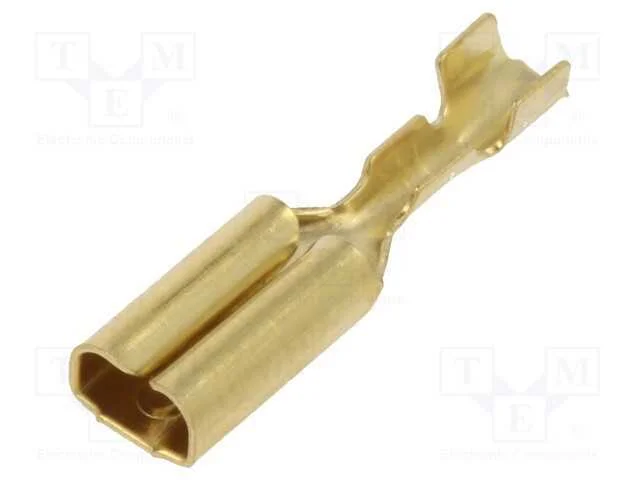 Conetor: plano, 2,8mm, 0,8mm, macho, 0,14÷0,3mm2,.