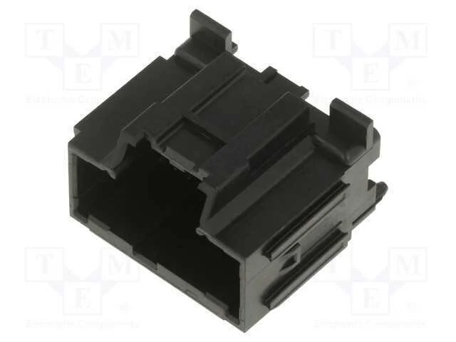 STAC64 VERT HDR 20 CKT BLK POL A TRAY
