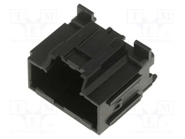 STAC64 VERT HDR 20 CKT BLK POL A TRAY