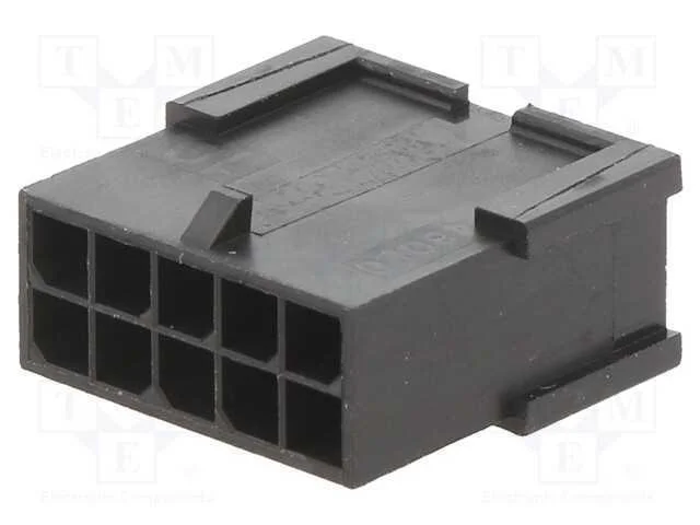MicroFit 3.0 Plug DR FreeHang 10Ckt