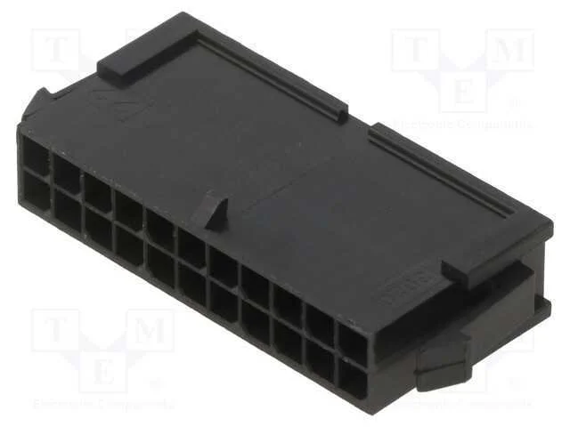 MicroFit 3.0 Plug DR PnlMnt 22Ckt