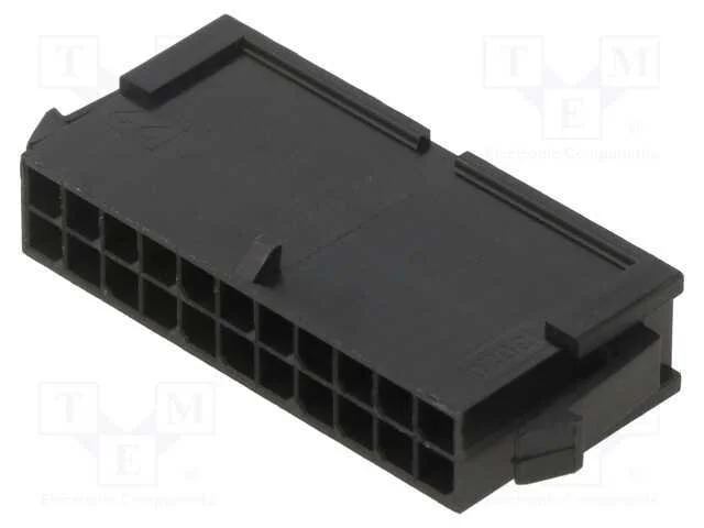 MicroFit 3.0 Plug DR PnlMnt 22Ckt