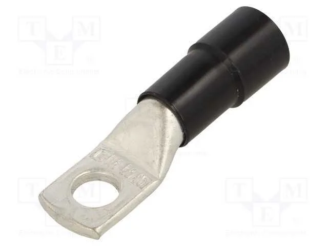 Terminal: anel tubular, M10, : 10,5mm, 50mm2, cer.