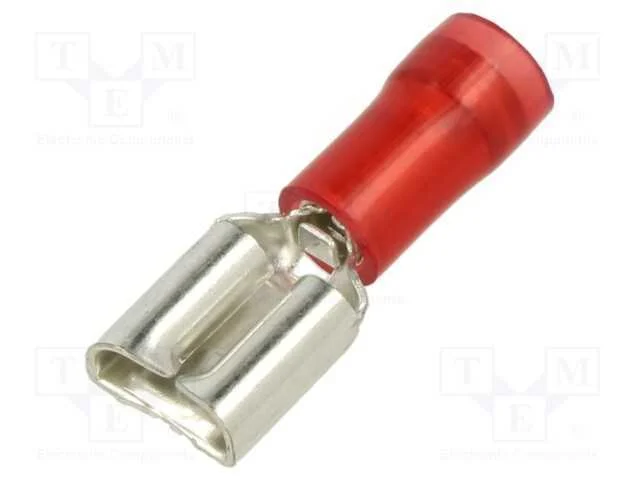 Conetor: plano, 6,3mm, 0,8mm, macho, 0,5÷1mm2, ce.