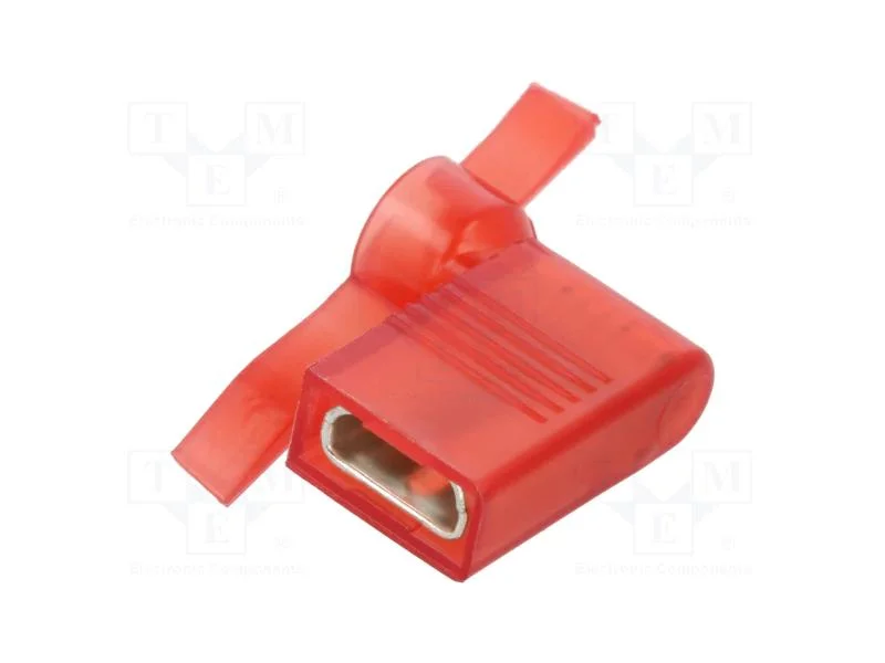 Conetor: plano, 6,3mm, 0,8mm, macho, 0,5÷1mm2, ce.