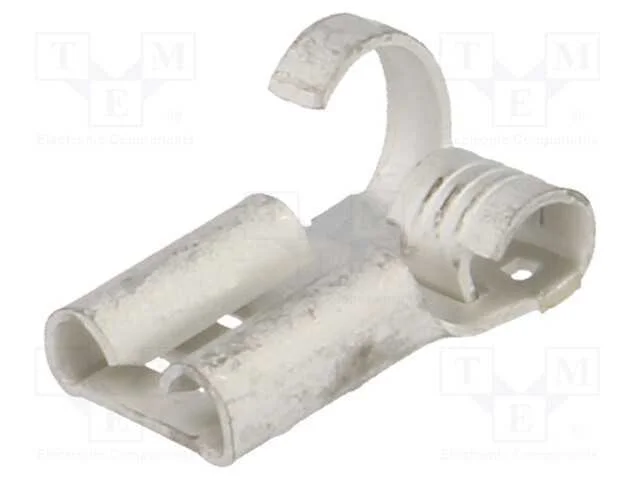 Conetor: plano, 6,3mm, 0,8mm, macho, 0,8÷3mm2, ce.