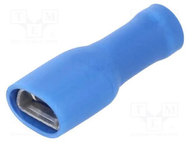 Conetor: Plano, 6,3mm, 0,8mm, Macho, 1&divide;2,5mm2, Cerrar, com Cabo