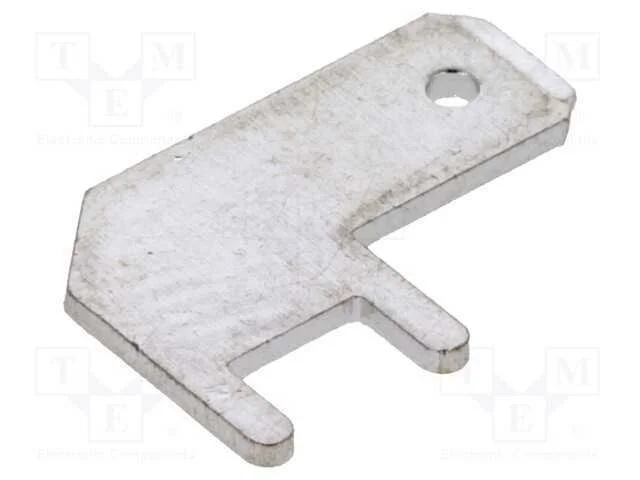 Conetor: plano, 5mm, 0,8mm, fêmea, THT, latão, es.