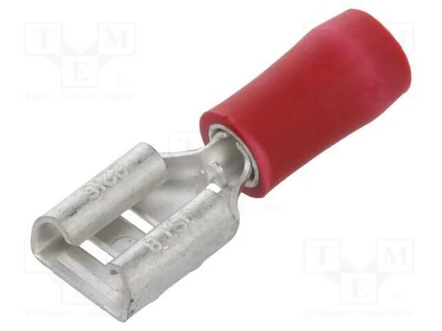 Conetor: plano, 6,3mm, 0,8mm, macho, 0,5÷1,5mm2, .