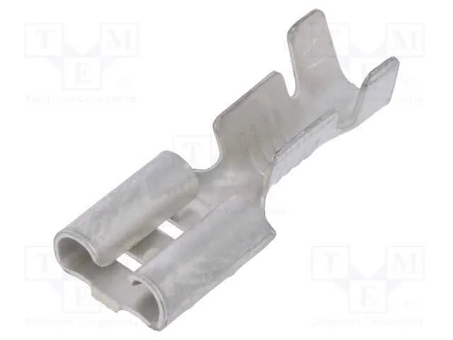 Conetor: plano, 6,3mm, 0,8mm, macho, 1÷2,5mm2, ce.
